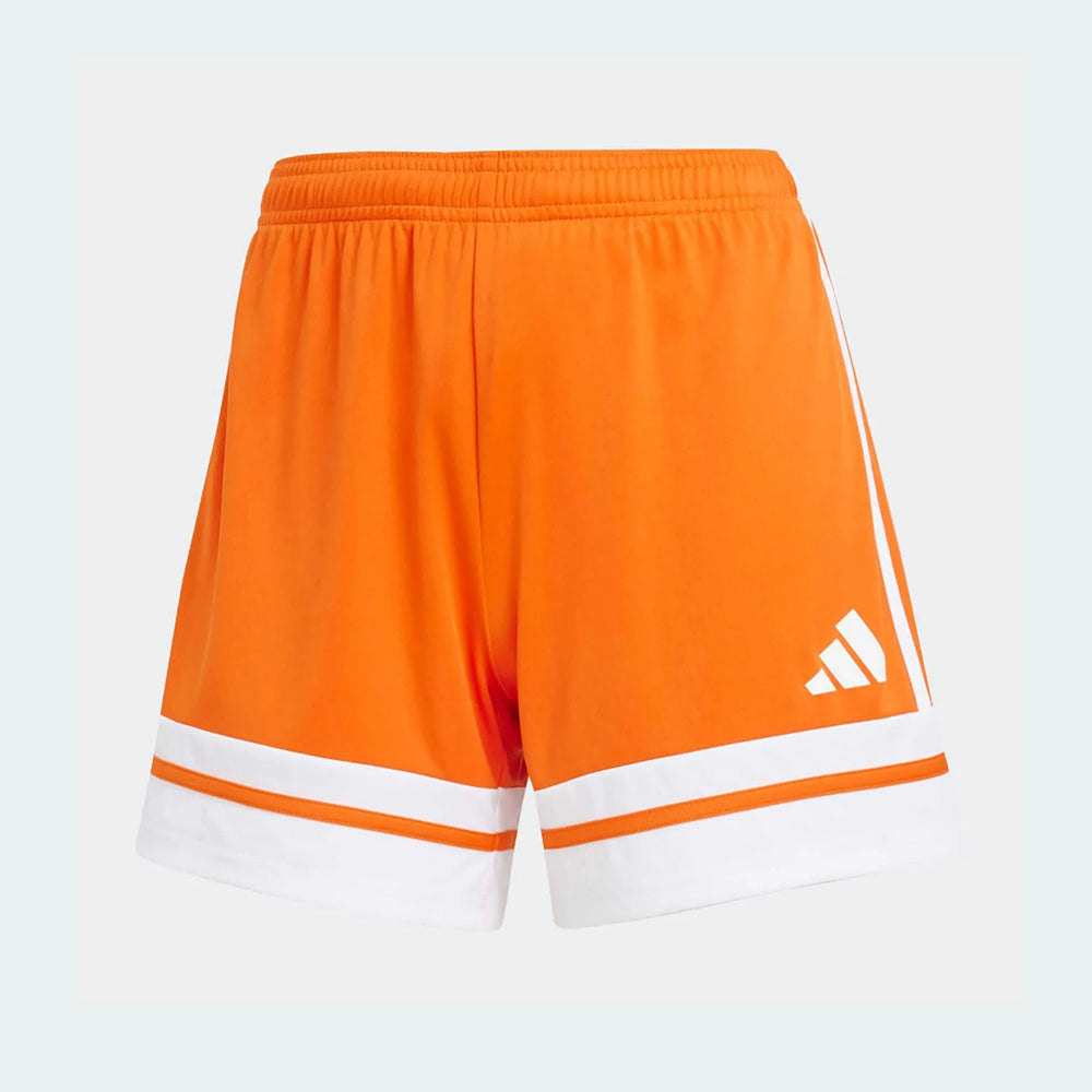 adidas Women's Squadra 25 Shorts Team Orange/White (Front)