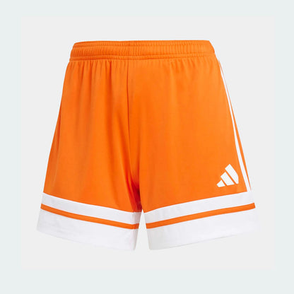 adidas Women's Squadra 25 Shorts Team Orange/White (Front)