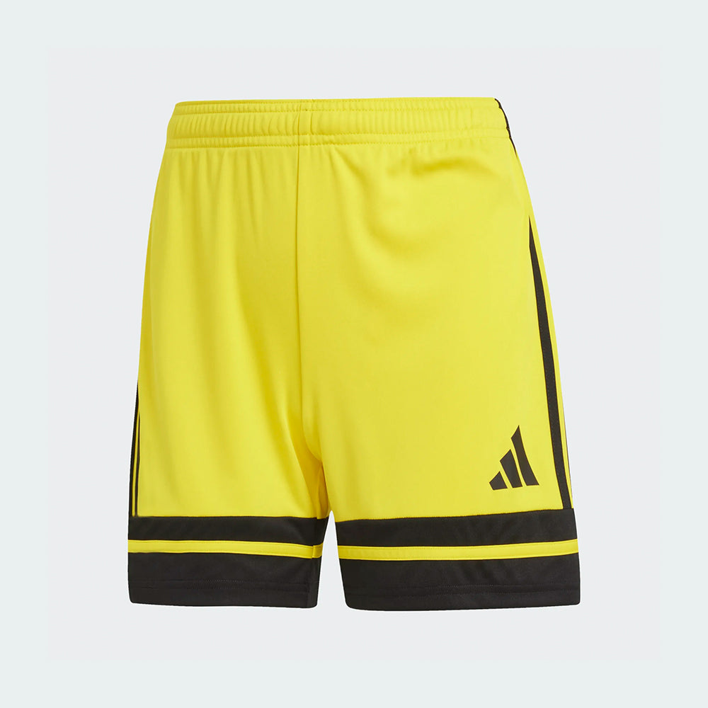 adidas Women's Squadra 25 Shorts Team Yellow/Black (Front)