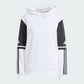 adidas Women's Squadra 25 Sweat Hoodie White Black