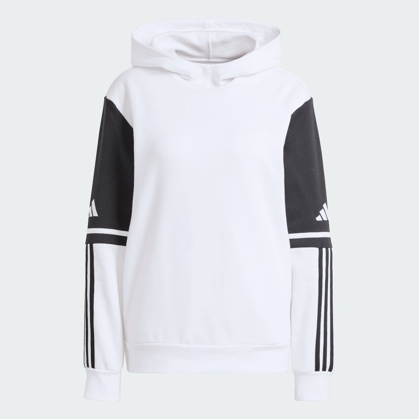 adidas Women's Squadra 25 Sweat Hoodie White Black