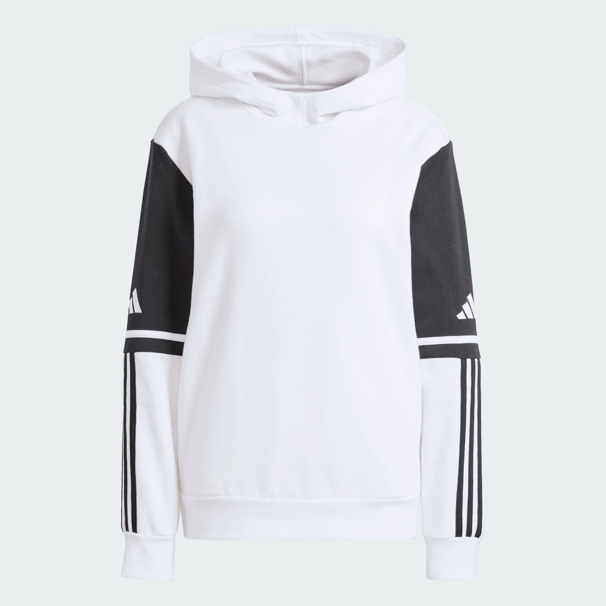 adidas Women's Squadra 25 Sweat Hoodie White Black