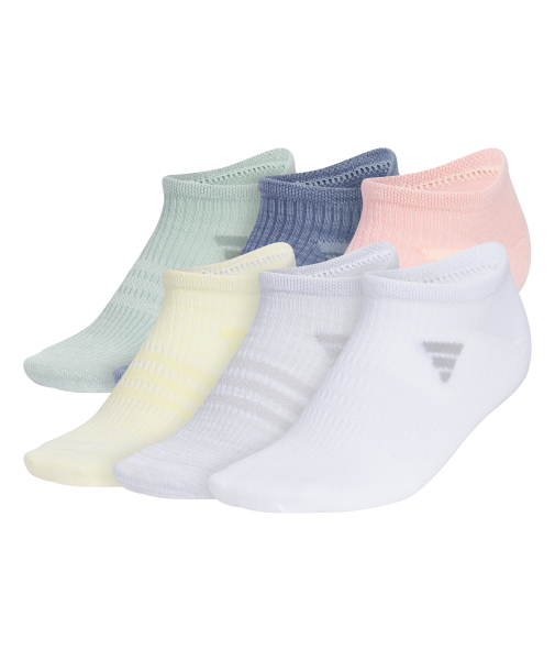 adidas Women's Superlite 3.0 6-Pack No Show Socks