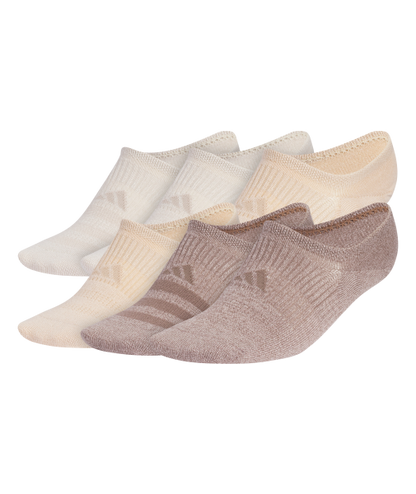 adidas Women's Superlite 3.0 6-Pack Super No Show Socks