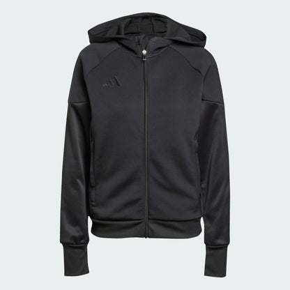 adidas Women's Tiro 25 TRAVELWEAR Hoody Black front