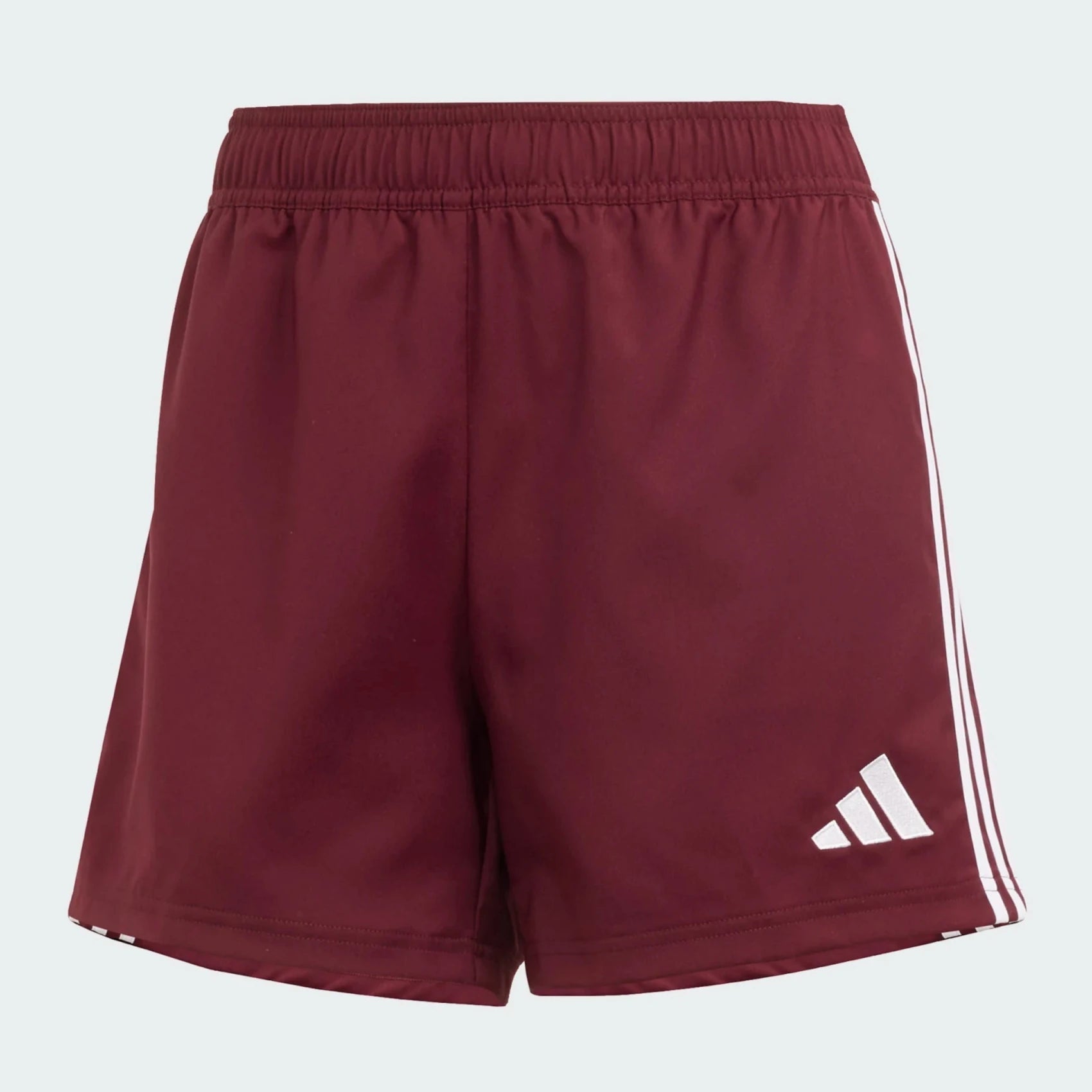 adidas Women's Tastigo 25 Shorts Team Maroon_White (Front)