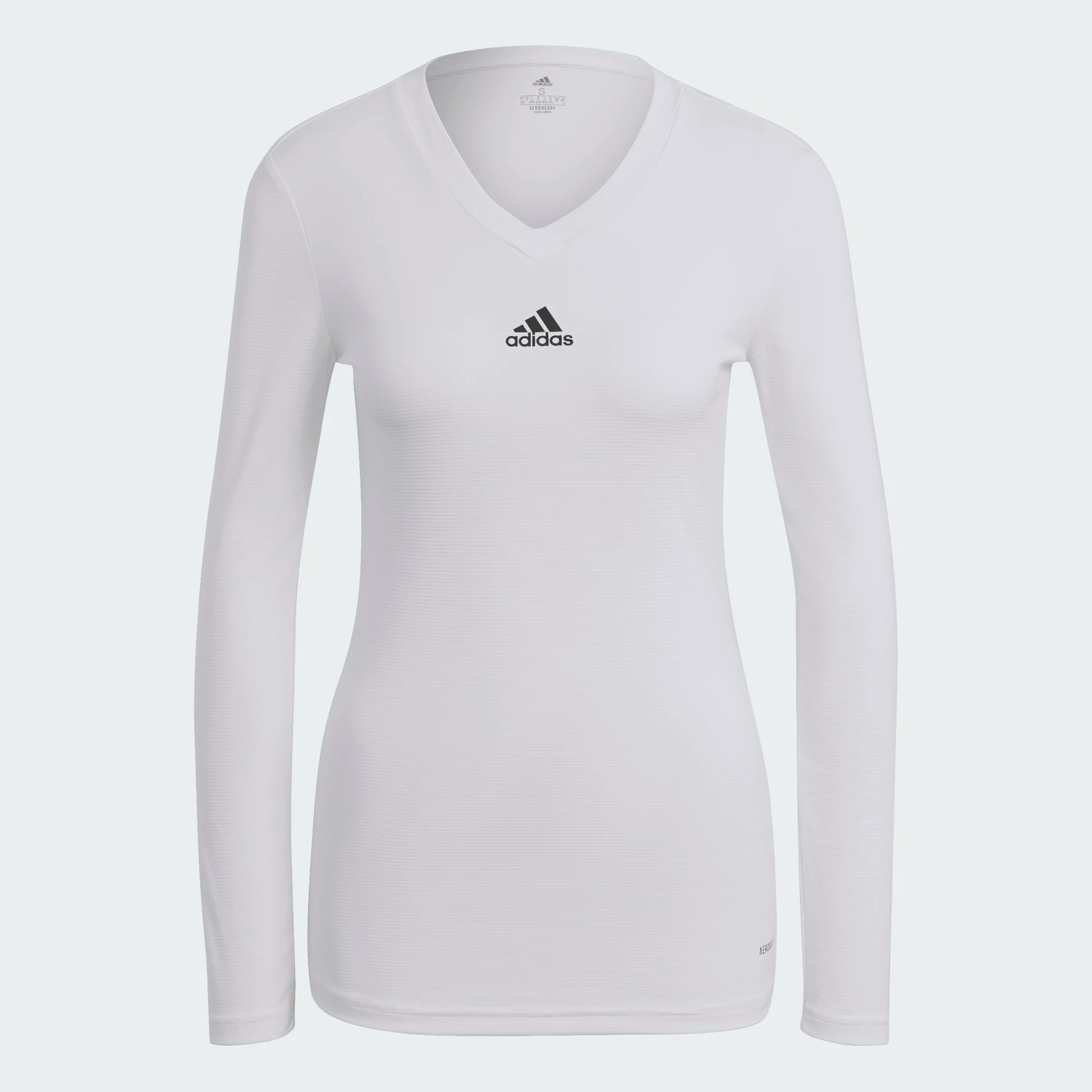 adidas Women's Team Base Tee Team Power Light Grey