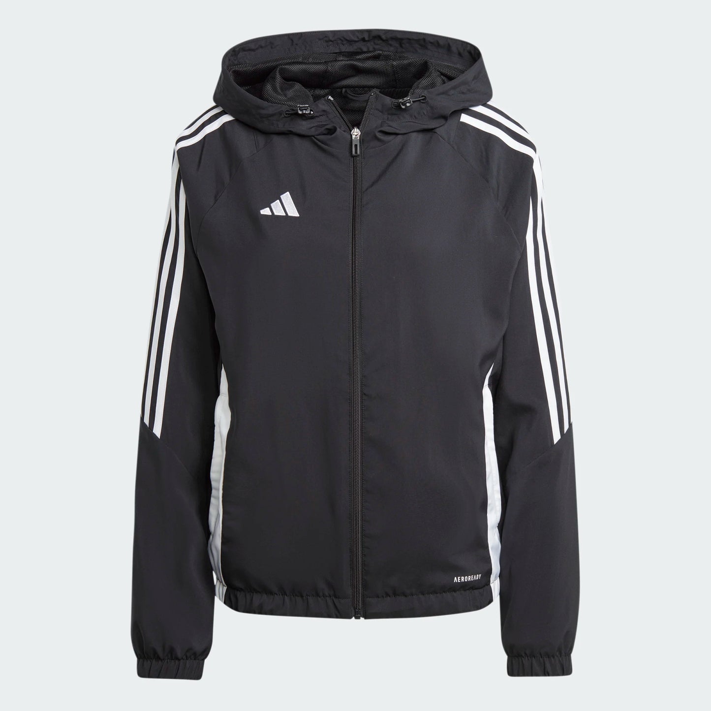 adidas Women's Tiro 24 Windbreaker Black/White (Front)