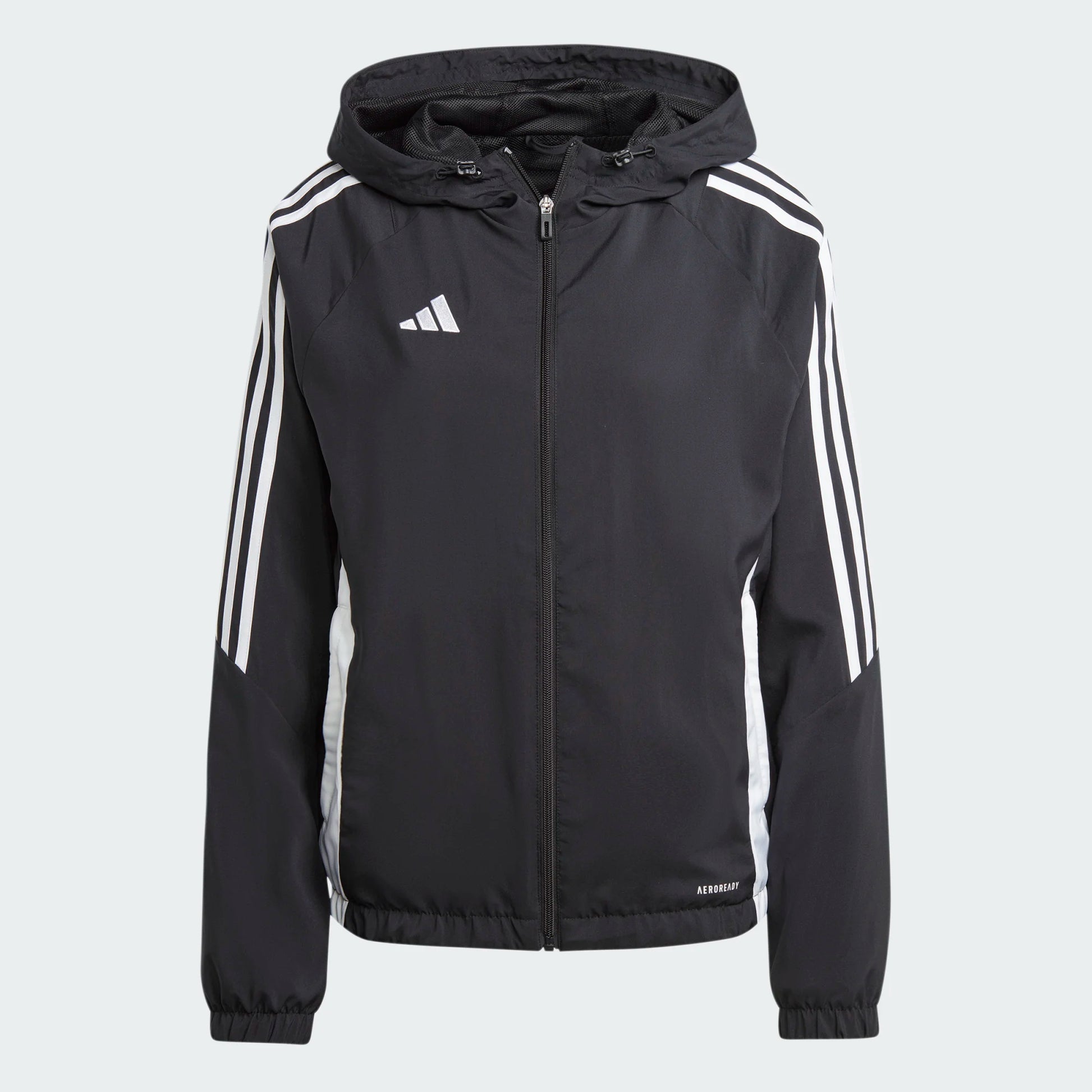 adidas Women's Tiro 24 Windbreaker Black/White (Front)