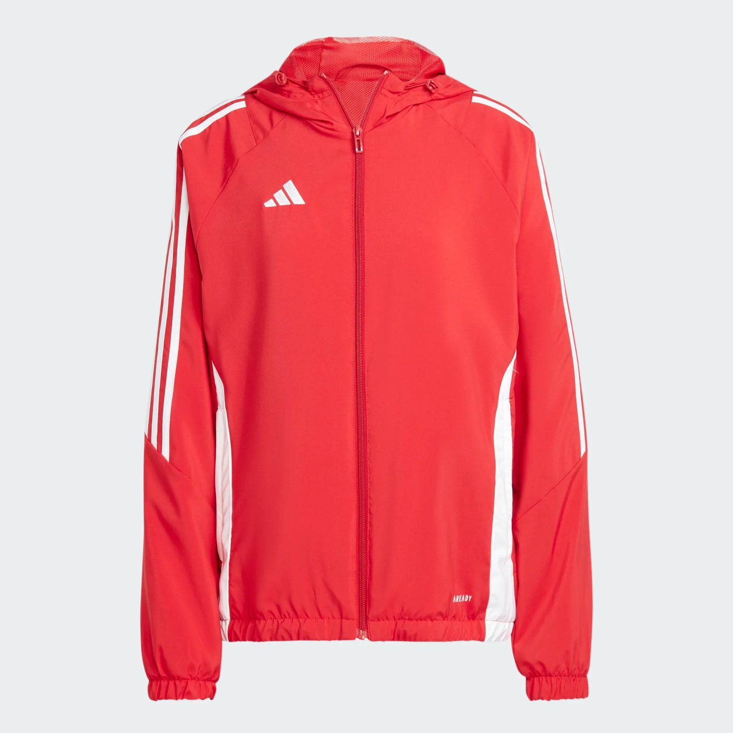 adidas Women's Tiro 24 Windbreaker Team Power Red 2/White (Front)