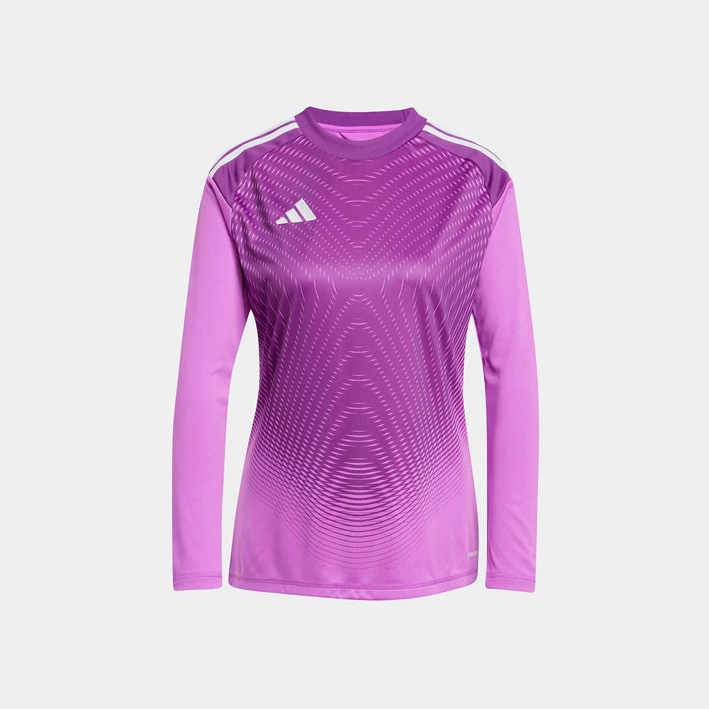 adidas Women's Tiro 25 Competition Goalkeeper Jersey Long Sleeve Purple Burst (Front)