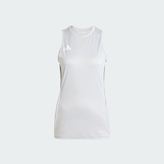 adidas Women's Tiro 25 Competition Sleeveless Jersey Team Light Grey (Front)