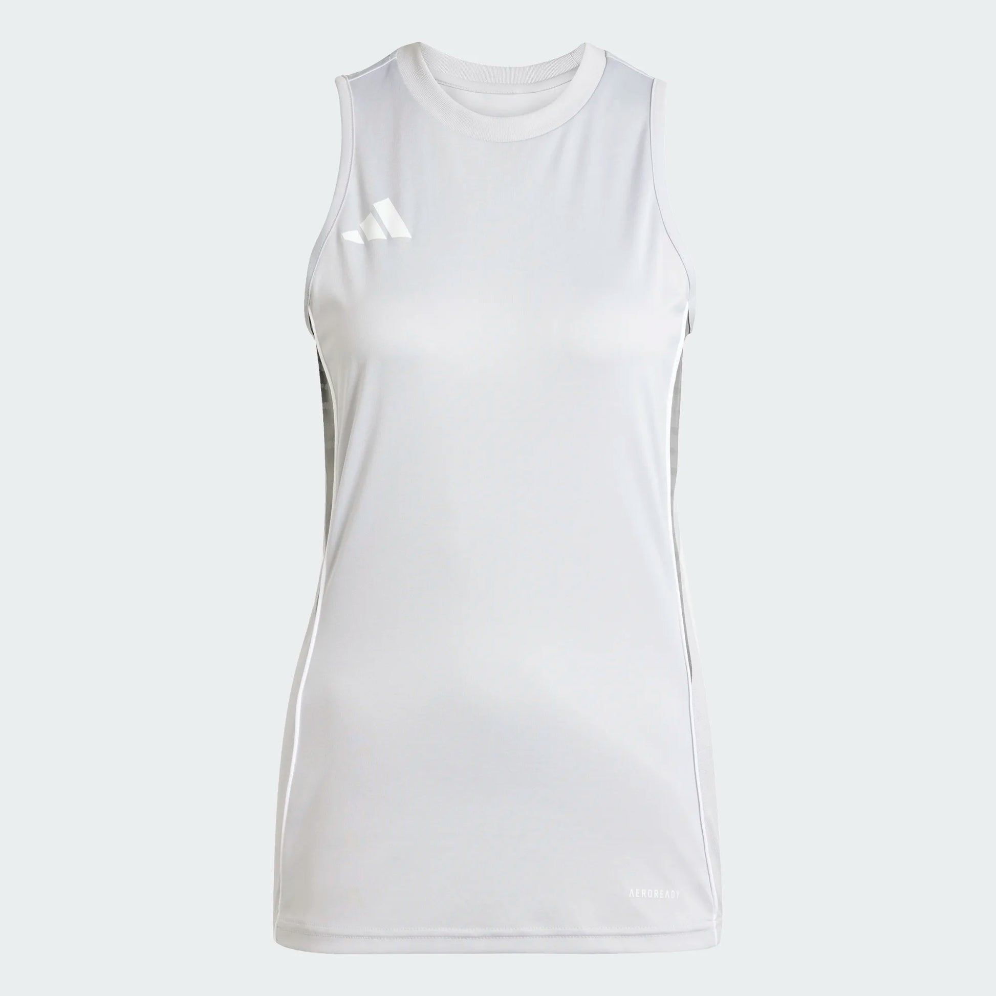 adidas Women's Tiro 25 Competition Sleeveless Jersey Team Light Grey (Front)