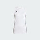 adidas Women's Tiro 25 Competition Sleeveless Jersey White (Front)
