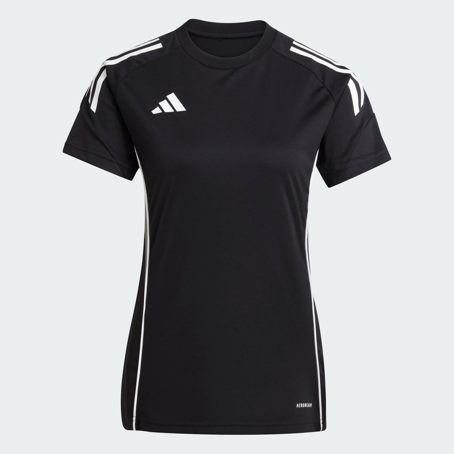 adidas Women's Tiro 25 Competition Training Jersey Black/Team Grey Four (Front)