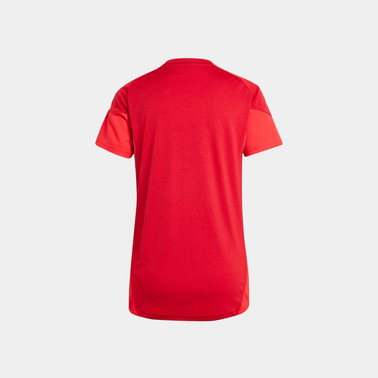 adidas Women's Tiro 25 Competition Training Jersey Team Power Red 2/Pure Ruby (Back)