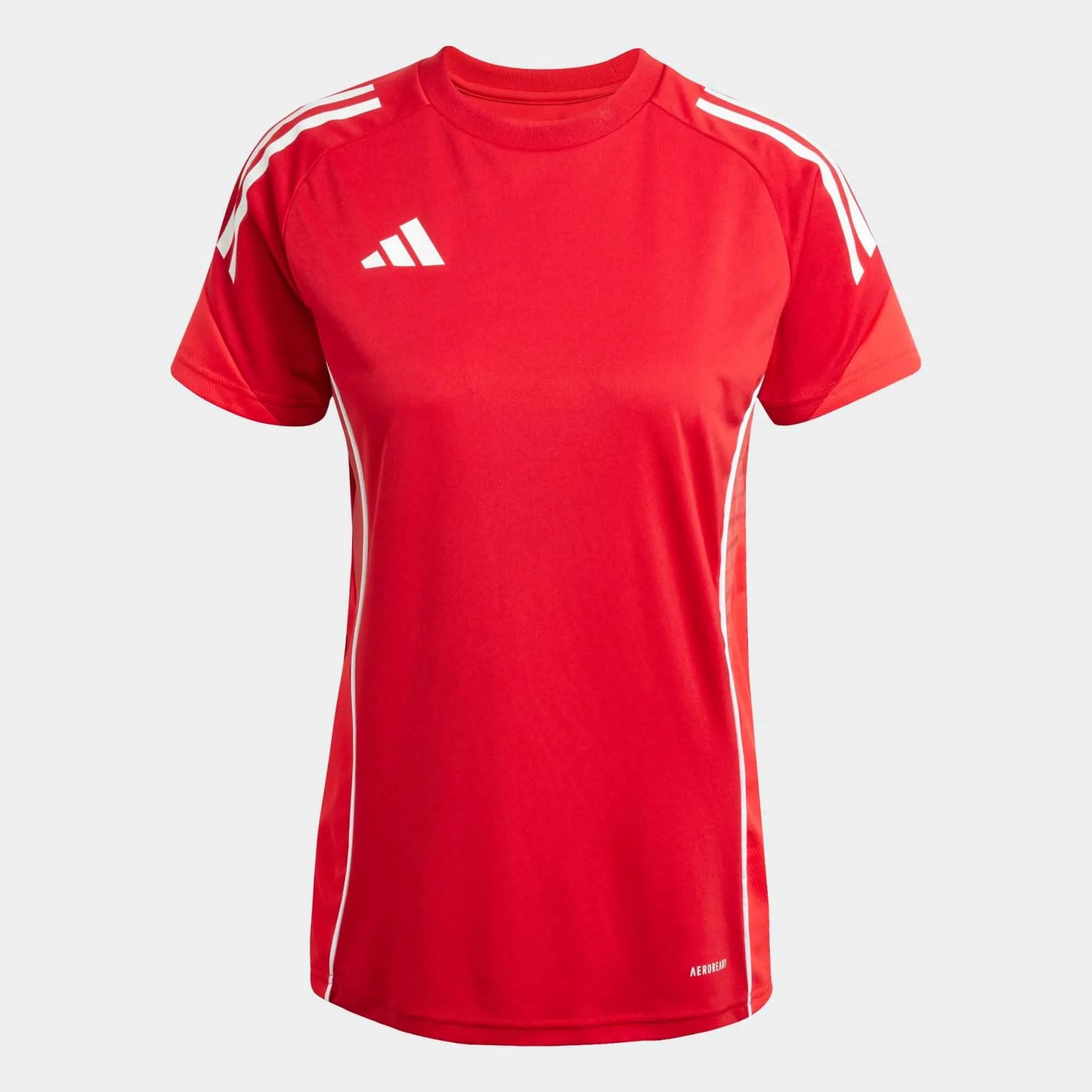 adidas Women's Tiro 25 Competition Training Jersey Team Power Red 2/Pure Ruby (Front)