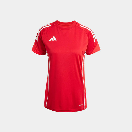 adidas Women's Tiro 25 Competition Training Jersey Team Power Red 2/Pure Ruby (Front)