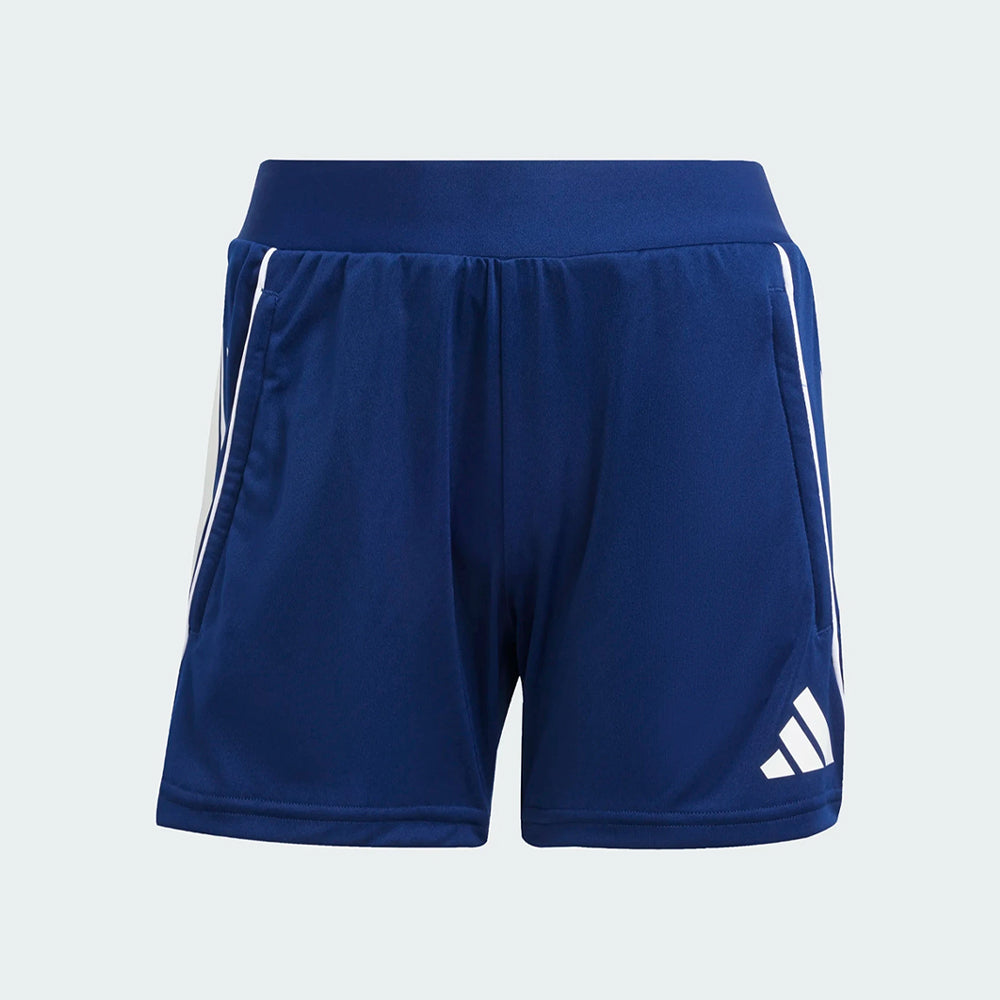 adidas Women's Tiro 25 Competition Training Short Team Navy Blue 2/Crew Blue (Front)