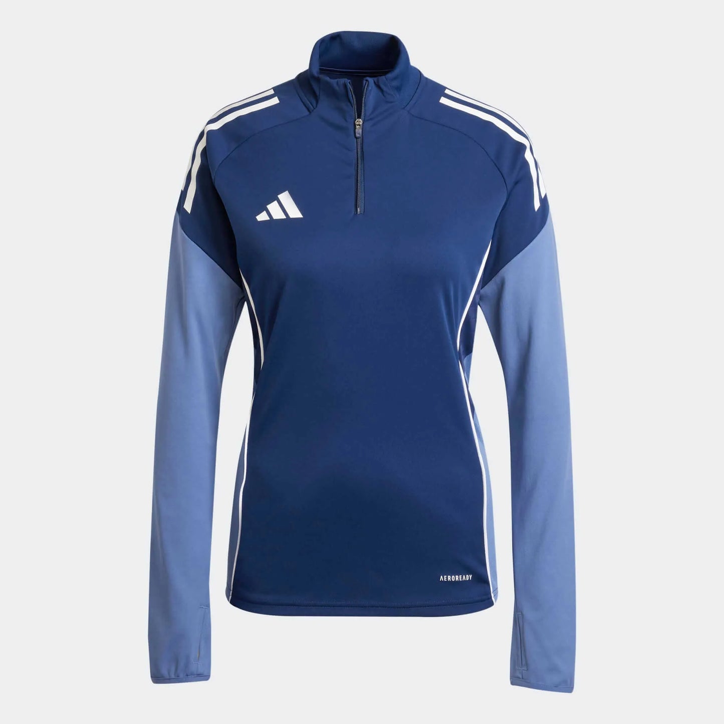 adidas Women's Tiro 25 Competition Training Top Team Navy Blue 2/Crew Blue (Front)