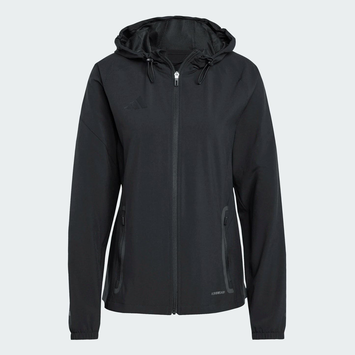 adidas Women's Tiro 25 Competition Vis-Tech Jacket Black front