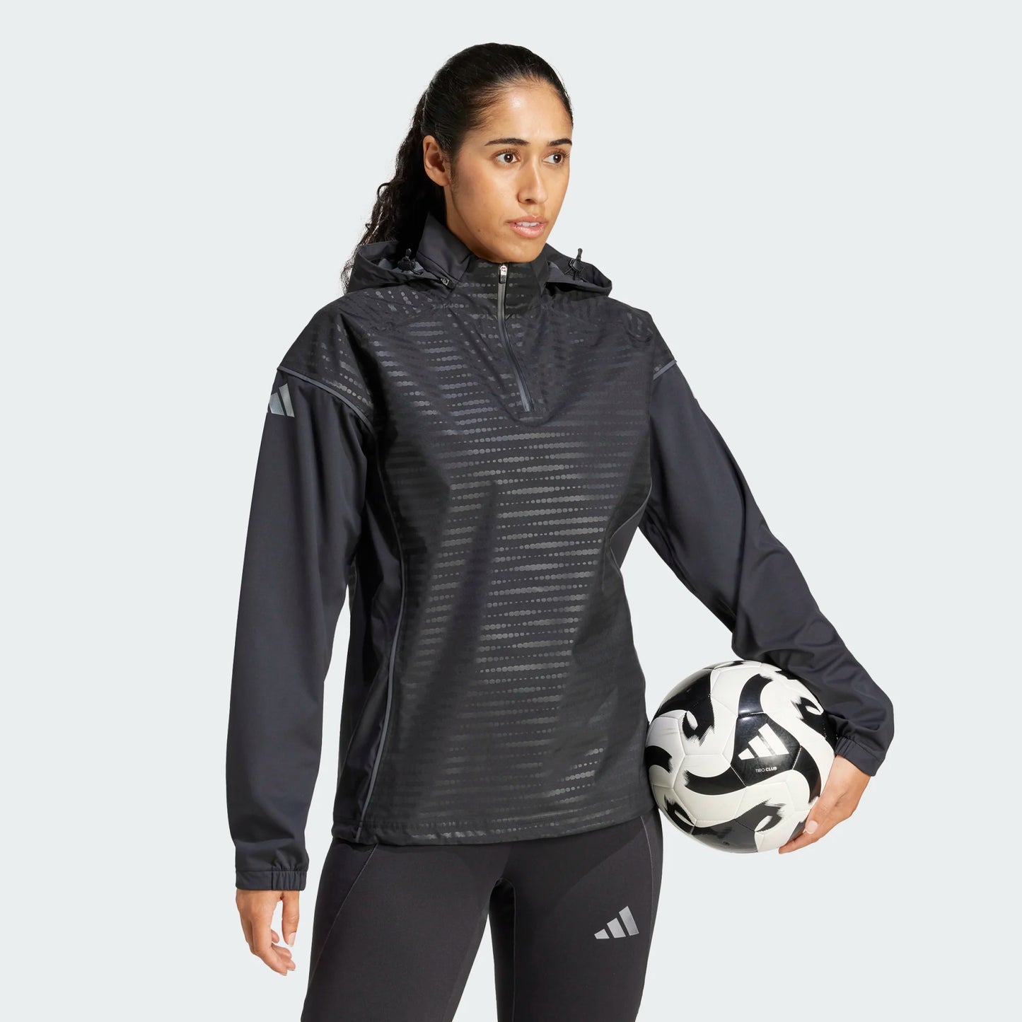 adidas Women's Tiro 25 Pro Rain Top (Model - Side)