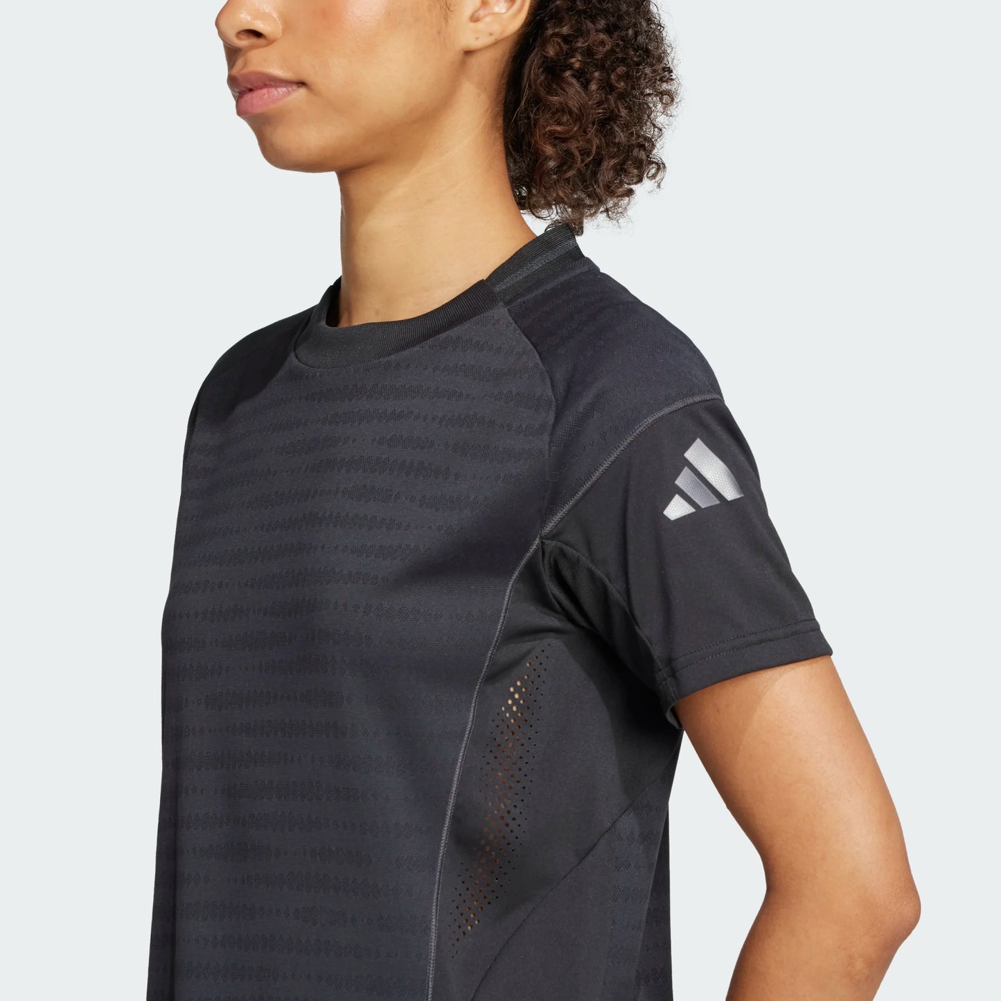 adidas Women's Tiro 25 Pro Training Jersey Black (Detail 1)