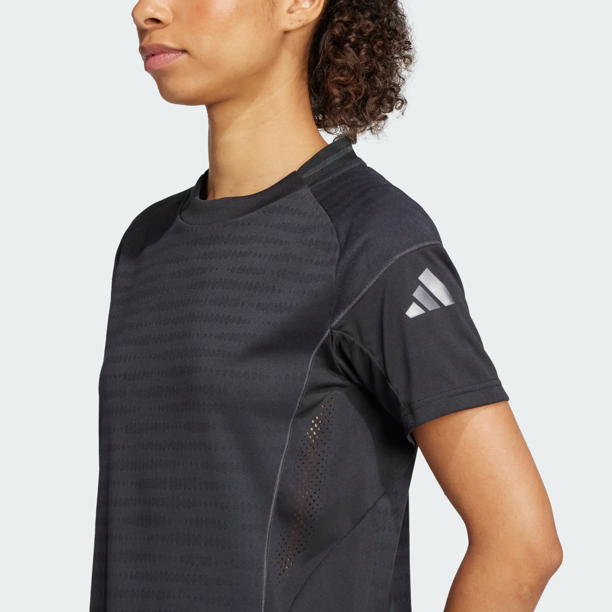 adidas Women's Tiro 25 Pro Training Jersey Black (Detail 1)