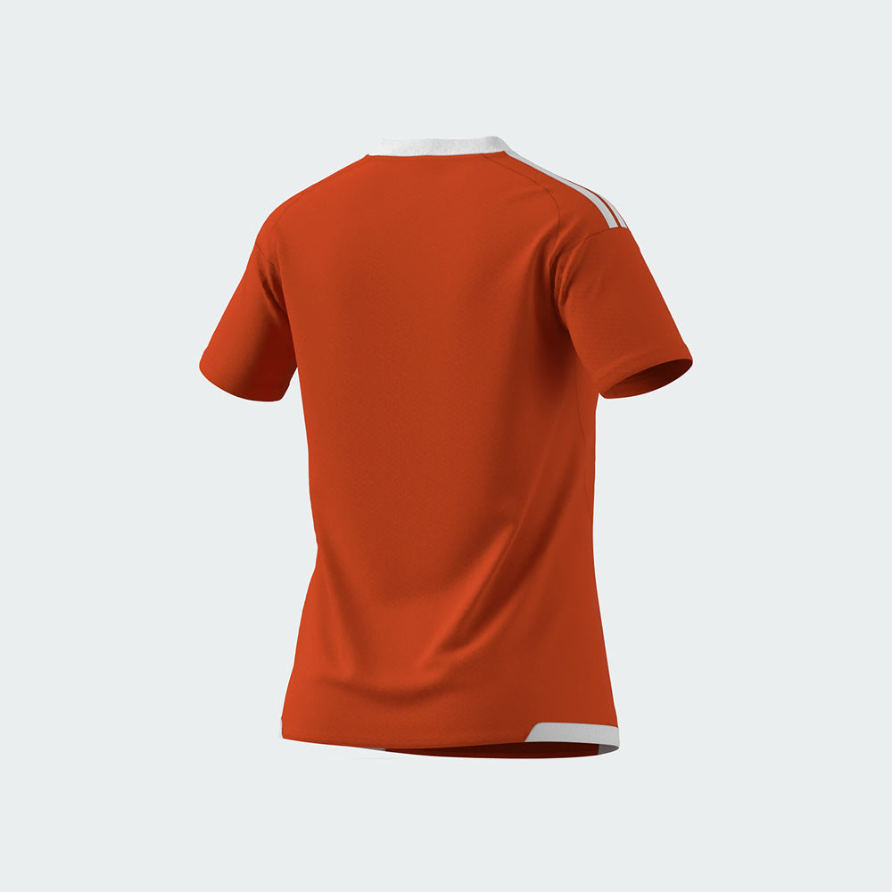 adidas Women's Tiro26 Competition Match Day Jersey Team Orange_White (Back)