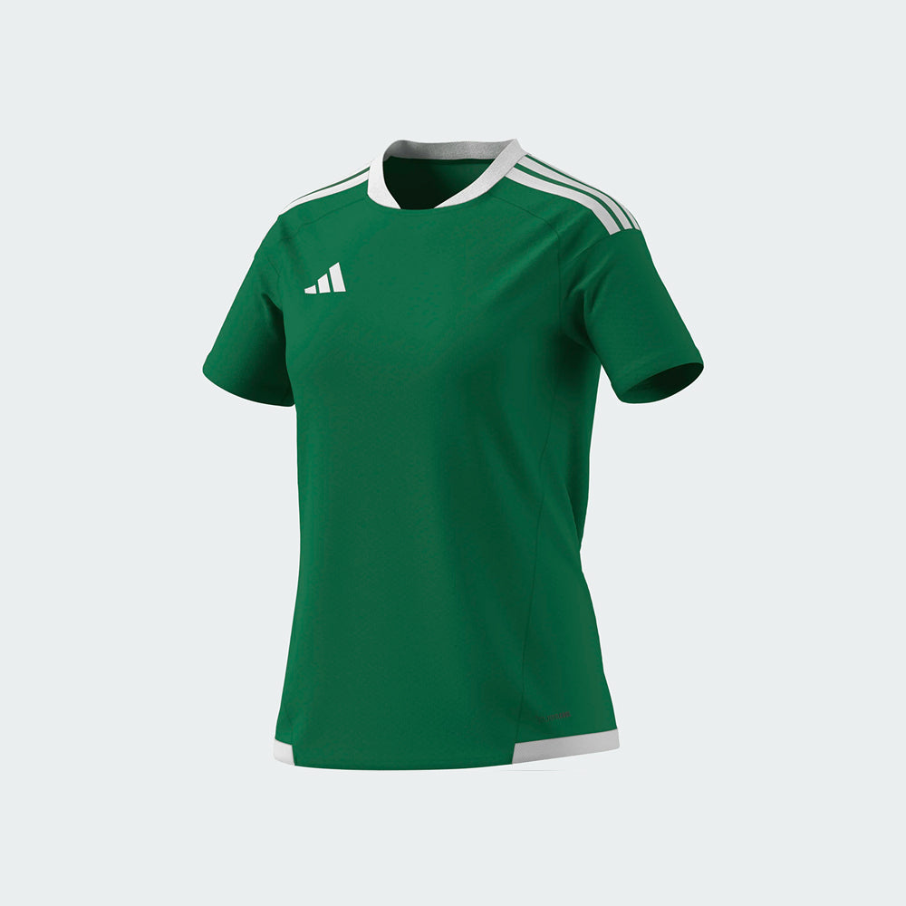 adidas Women's Tiro26 Competition Match Day Jersey Team Green_White (Front)