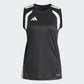 adidas Women's Tiro 26 Competition Sleeveless Jersey Black Light Onix White front