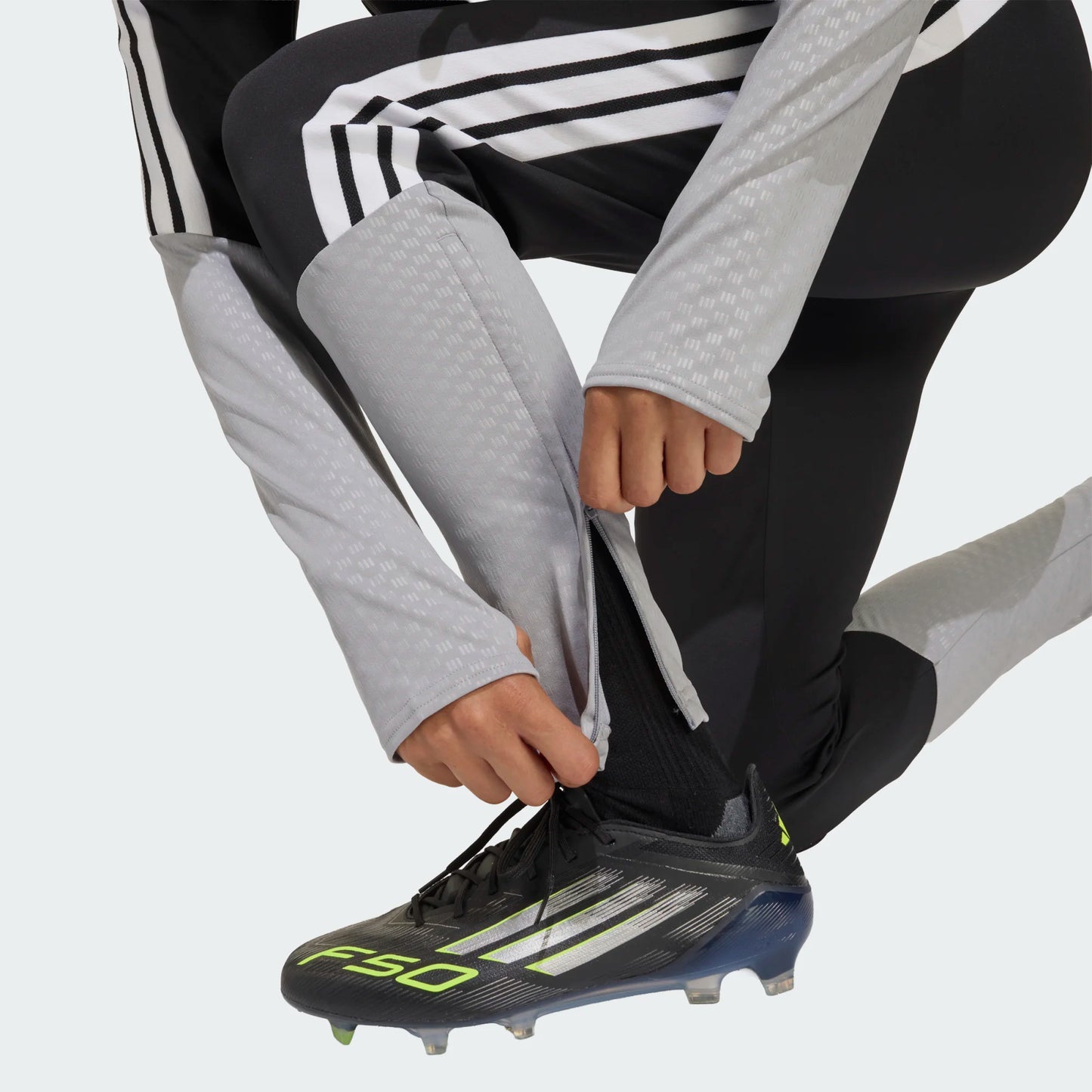 adidas Women's Tiro 26 Competition Training Pant Black Ltonix White Cuff