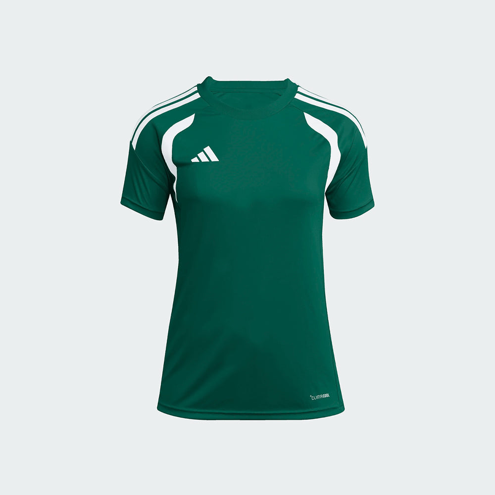 adidas Women's Tiro 26 League Jersey Team Dark Green_White_White (Front)