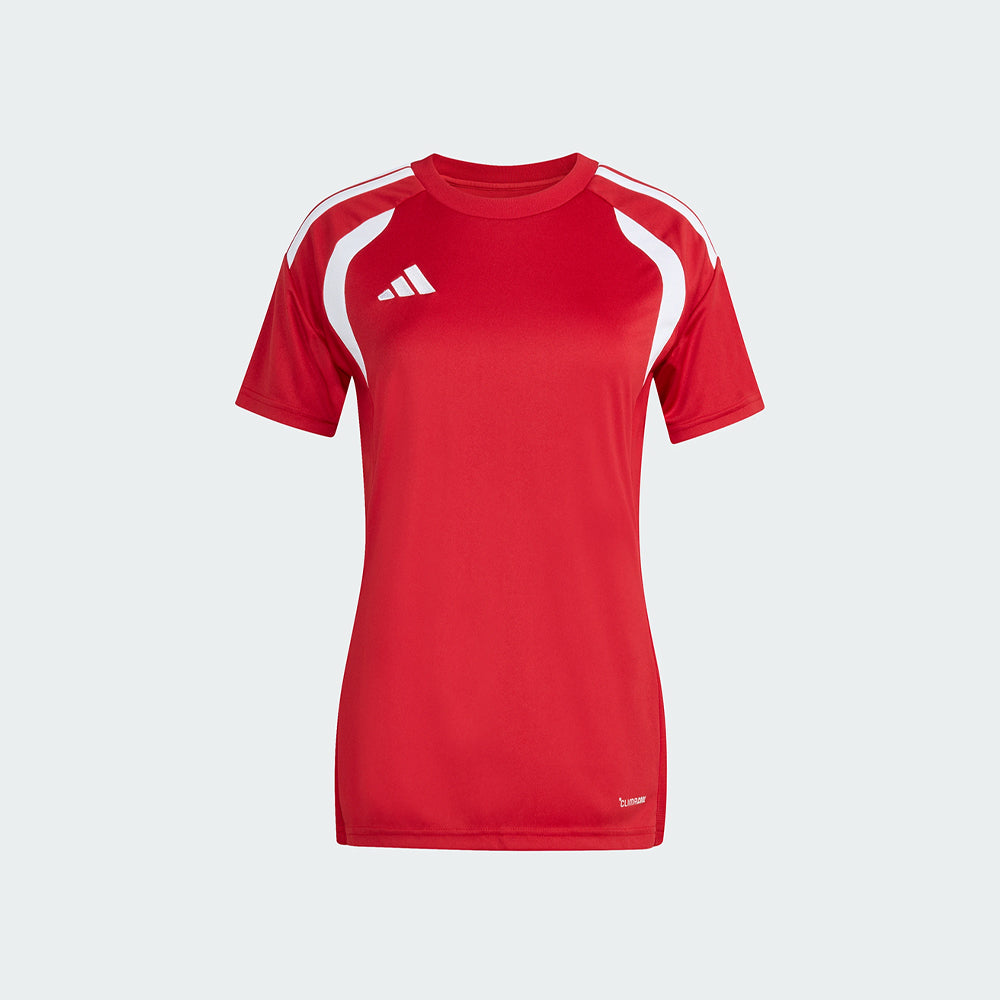 adidas Women's Tiro 26 League Jersey Team Power Red 2_White (Front)