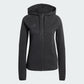 adidas Women's Tiro Travel Sweat Hoodie Black front