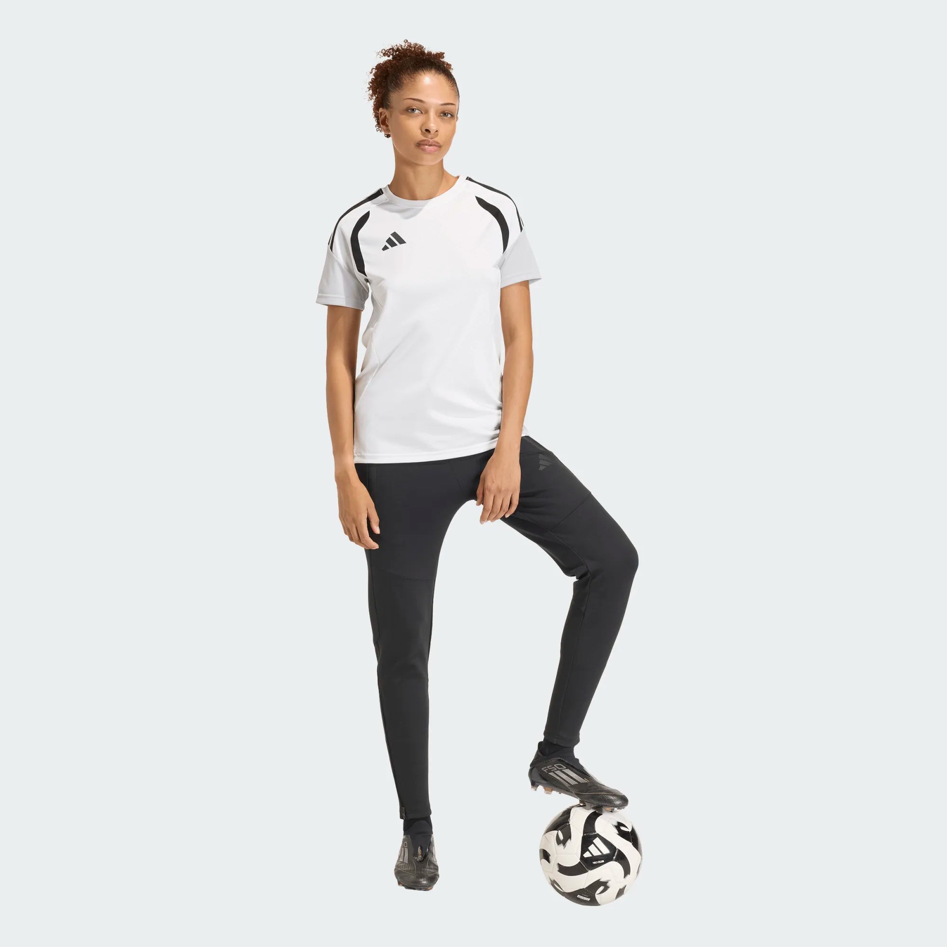 adidas Women's Tiro Travel Sweat Pants Black full