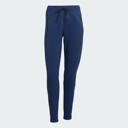 adidas Women's Tiro Travel Sweat Pants Team Navy Blue front