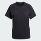 adidas Women's Tiro Travel Tee Black front
