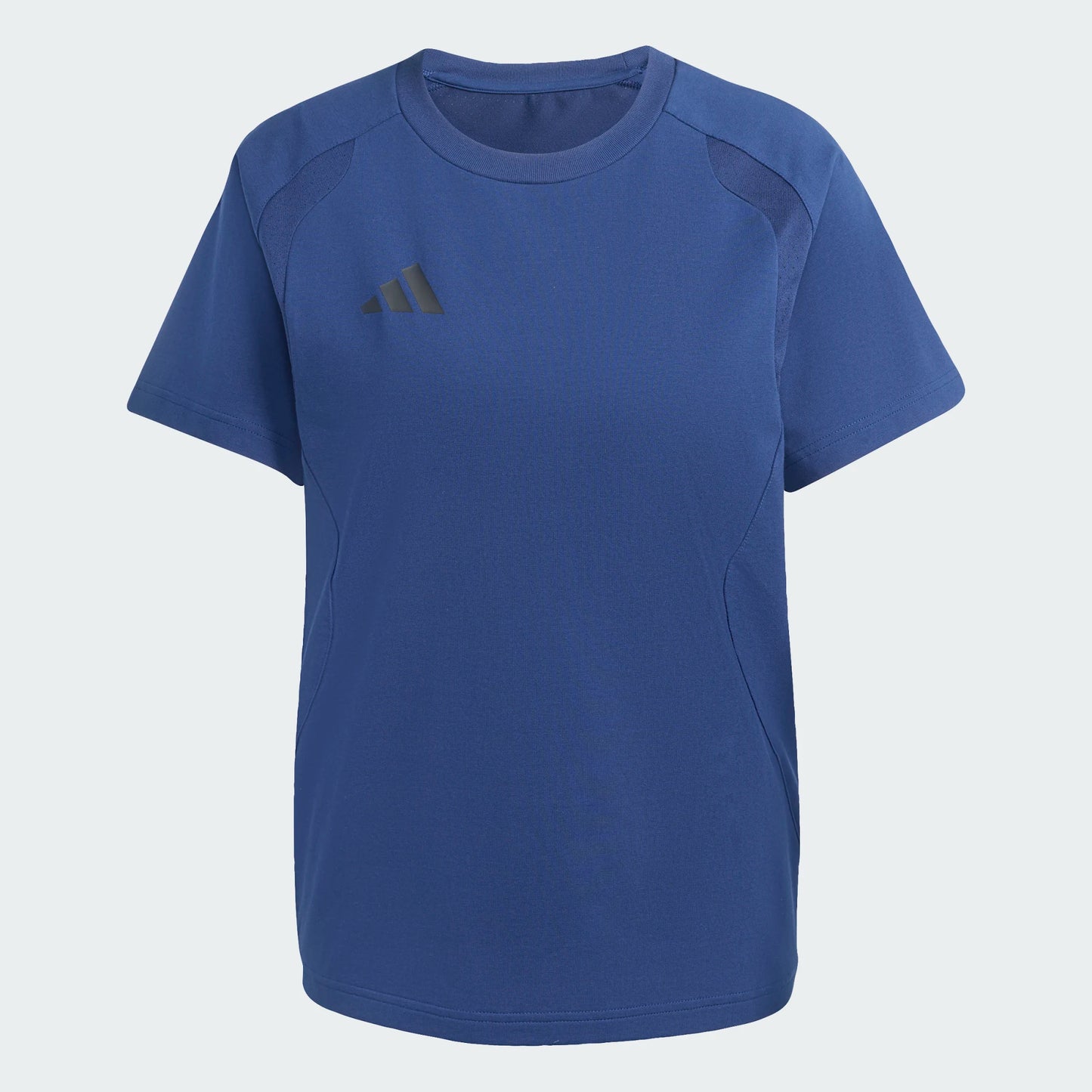 adidas Women's Tiro Travel Tee Team Navy Blue front