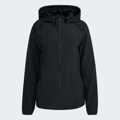 adidas Women's Tiro Travel Windbreaker Black