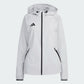 adidas Women's Tiro Travel Windbreaker Team Light Grey