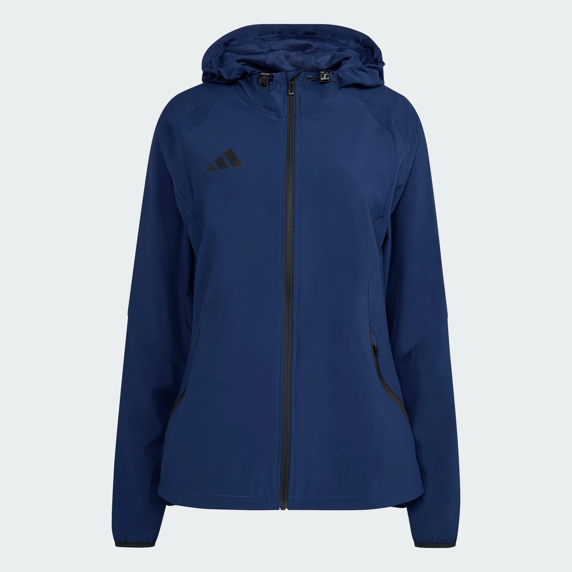 adidas Women's Tiro Travel Windbreaker Team Navy Blue