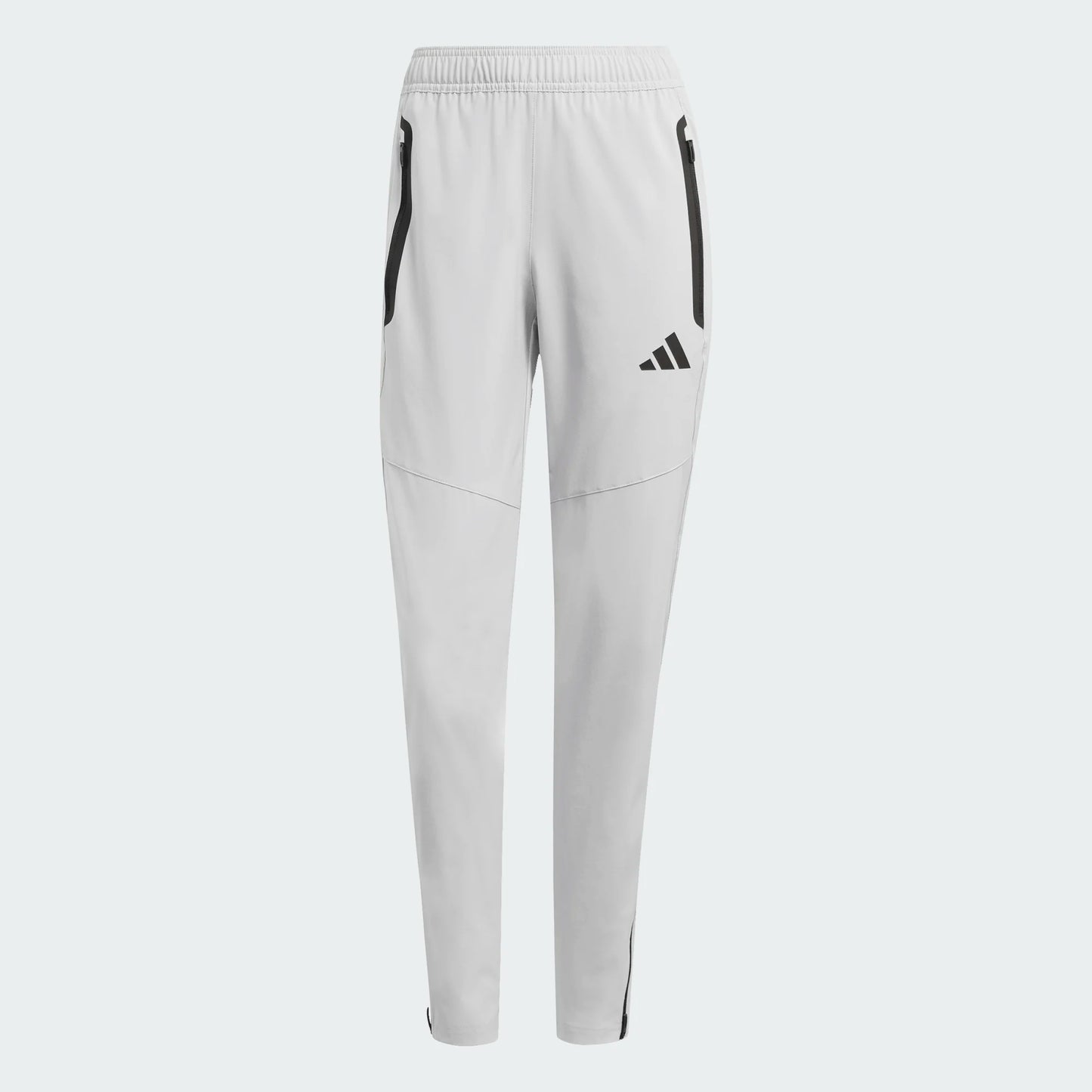 adidas Women's Tiro Travel Woven Pants Team Light Grey front