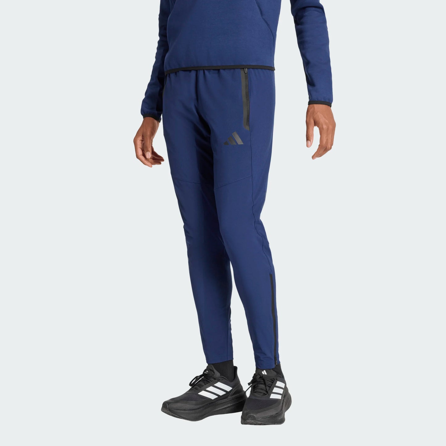 adidas Women's Tiro Travel Woven Pants Team Navy Blue full