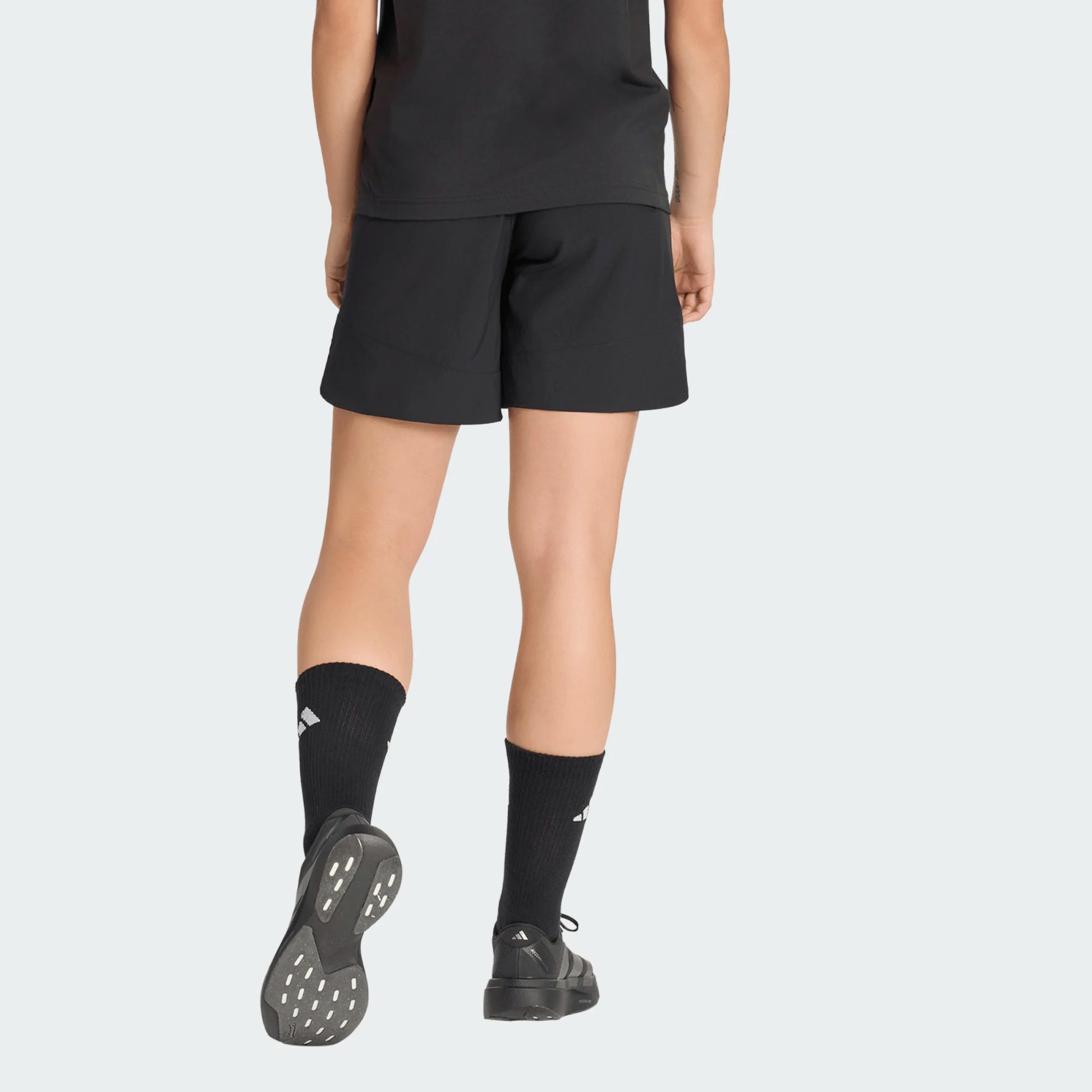  adidas Women's Tiro Travel Woven Shorts Black back