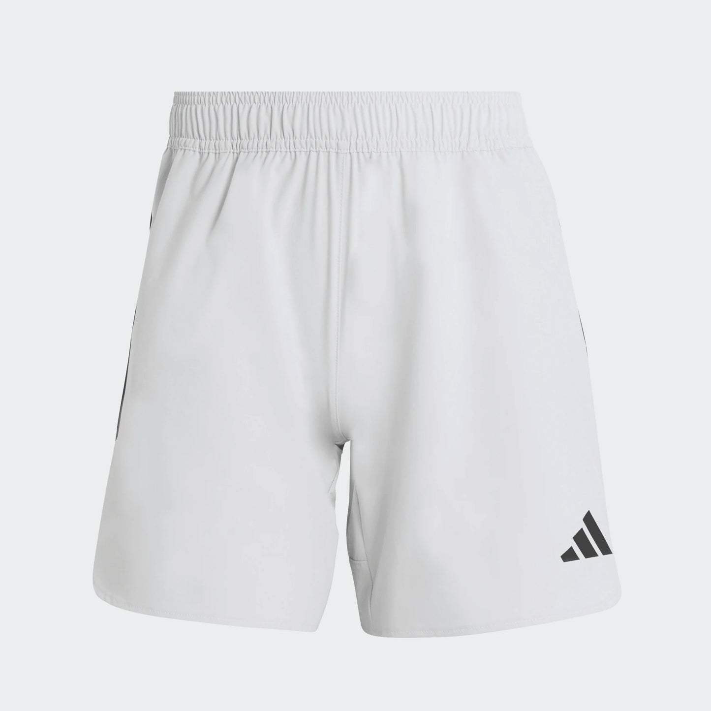 adidas Women's Tiro Travel Woven Shorts Team Light Grey front
