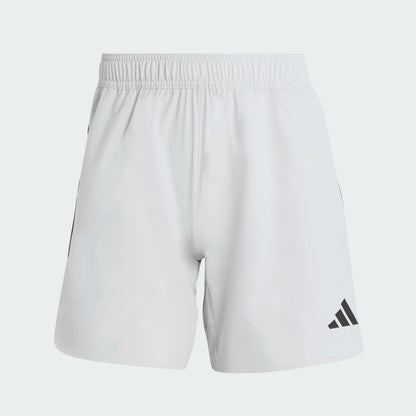 adidas Women's Tiro Travel Woven Shorts Team Light Grey front