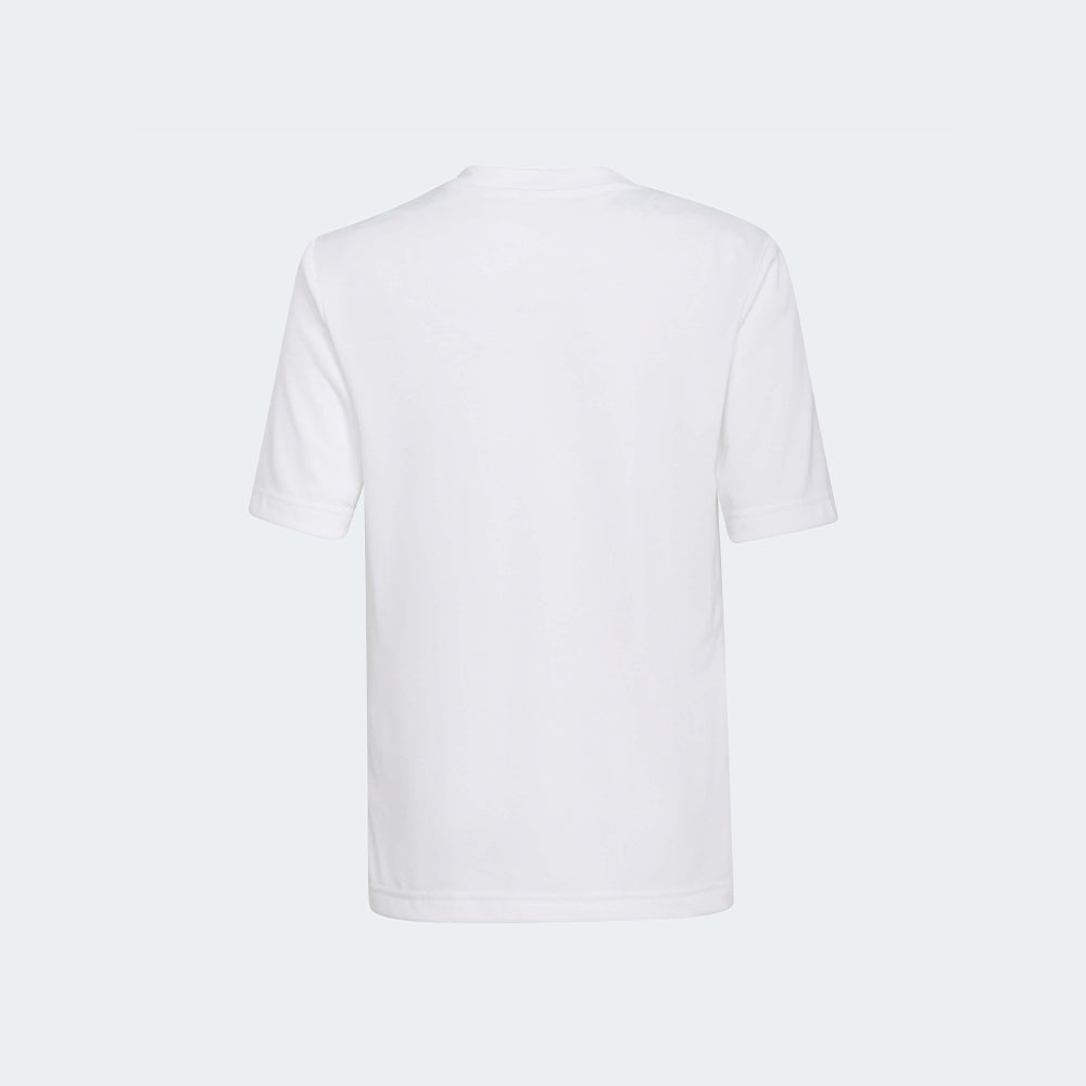 adidas YOUTH Entrada 22 Jersey White-White (Back)