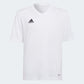 adidas YOUTH Entrada 22 Jersey White-White (Front)