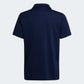 adidas YOUTH Entrada 22 Polo Navy-White (Back)